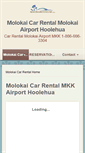 Mobile Screenshot of molokairentalcar.com